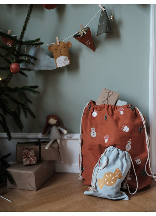 Bolsa de Navidad, el bosque