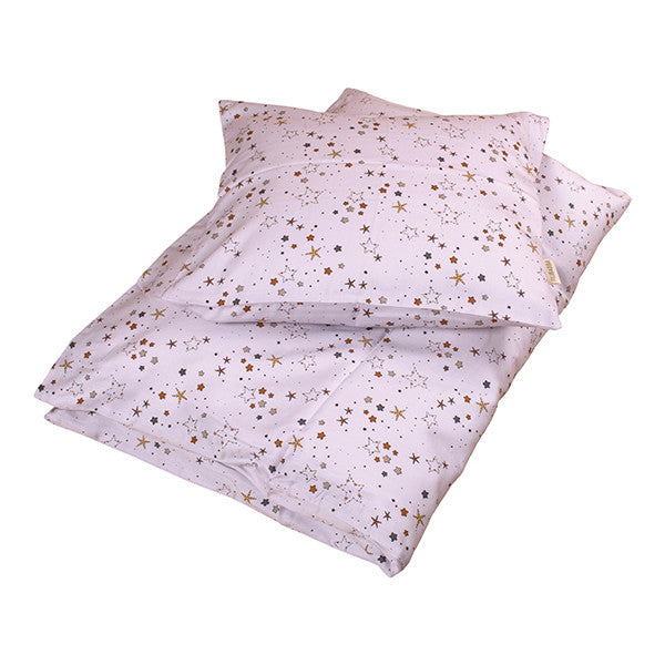 Baby Bedlinen, estrellas Light Lavender