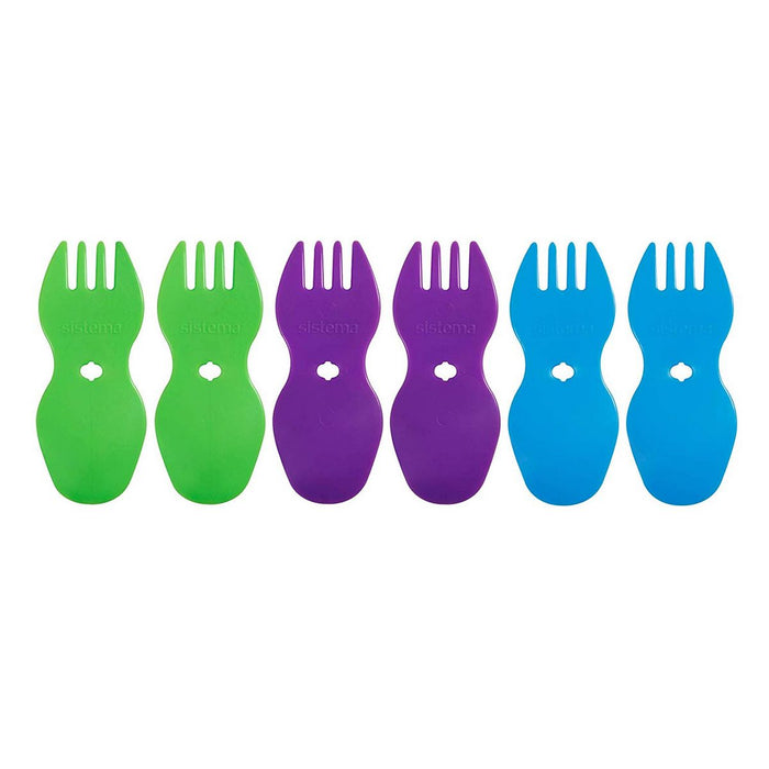 Spork to-go, 6 pcs.