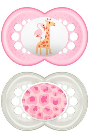 Pacifier, original 16-36 meses - Pink