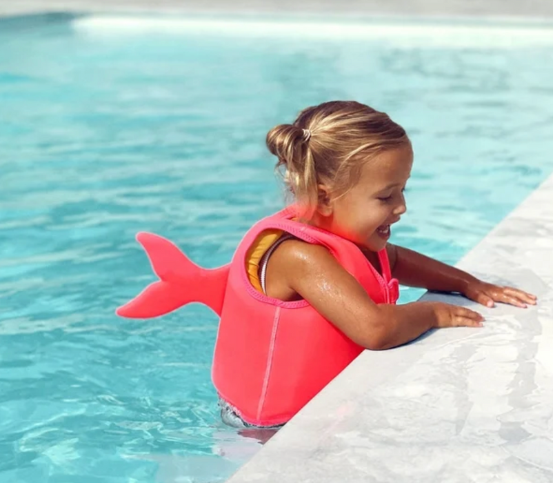 Lifejacket, Mermaid Magique - Neon Pink (2-3 años)