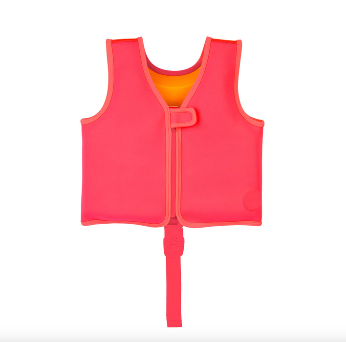 Lifejacket, Mermaid Magique - Neon Pink (2-3 años)