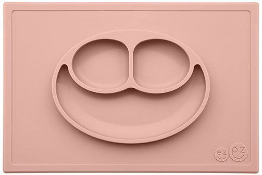 Placa con compartimentos en silicona - Pink Dusty