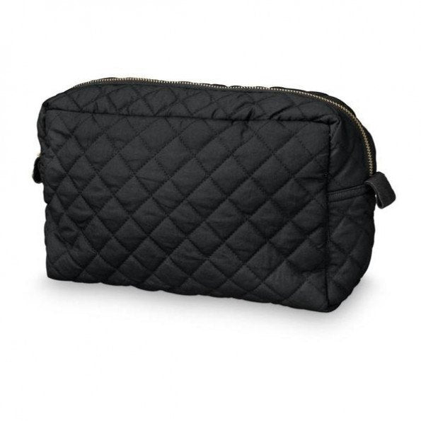 Bolsa de baño acolchada, negro