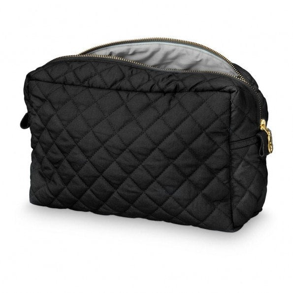 Bolsa de baño acolchada, negro