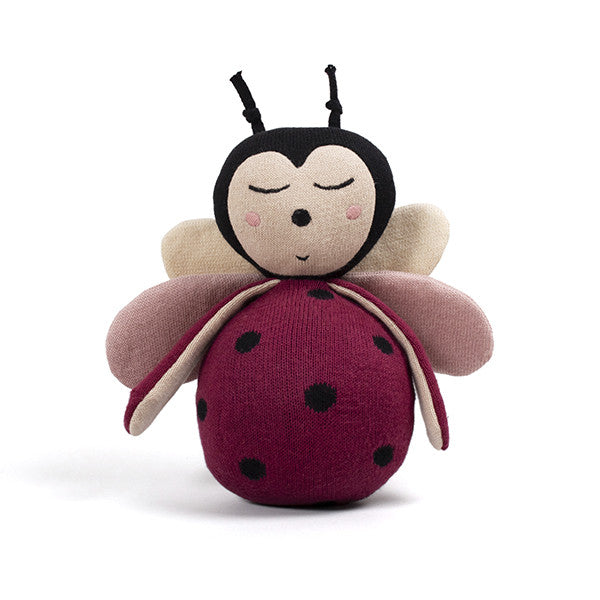 Teddy Bear - Lullu the Ladybug, profundamente rojo