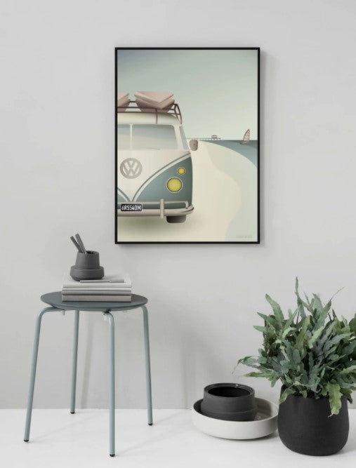 VW -Camper - Cartel (50x70 cm)