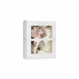 Presentförpackning och påfågelskall, vindblommakräm